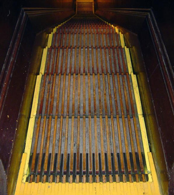  Macy*s wooden escalator New York City 